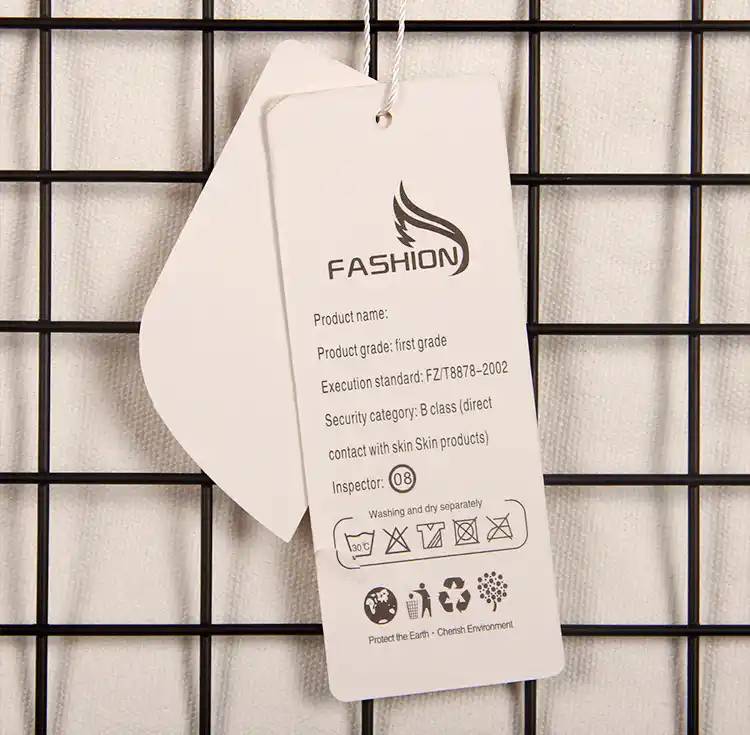 Clothing hang tag