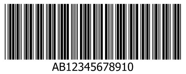 Code39 barcode