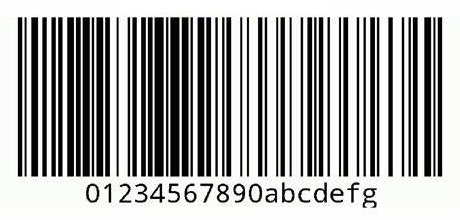 Code128 barcode