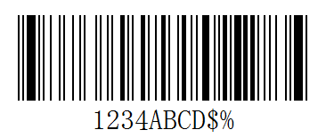 A Code 93 barcode