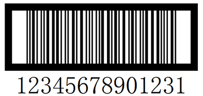 An ITF-14 barcode